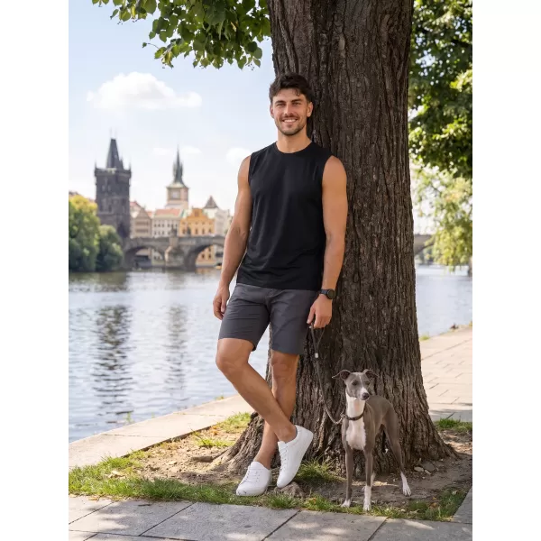  Maieu funcțional pentru bărbați ALTISPORT NoPrint NP/ALM028 NEGRU 