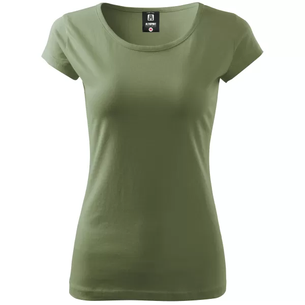  Tricou pentru femei ALTISPORT NP/ALW221 KAKI 