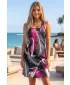 Rochie vestă funcțională premium pentru femei ALTISPORT VOJ/ALW001SAT01 NEGRU ROZ