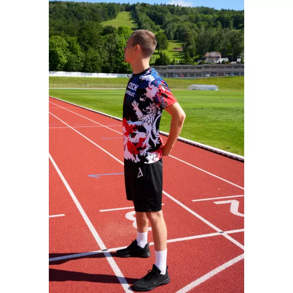  Tricou funcțional premium pentru bărbați ALTISPORT x CZE VOJ/ALM036TR01 PETE 
