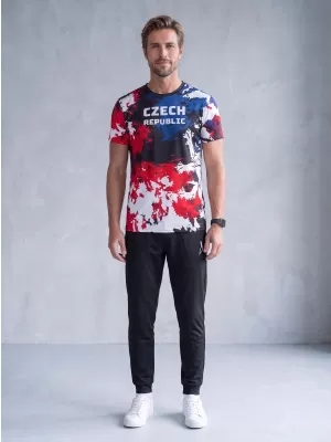 Tricou funcțional premium pentru bărbați ALTISPORT x CZE VOJ/ALM036TR01 PETE