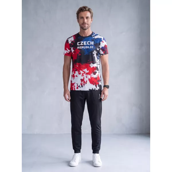  Tricou funcțional premium pentru bărbați ALTISPORT x CZE VOJ/ALM036TR01 PETE 