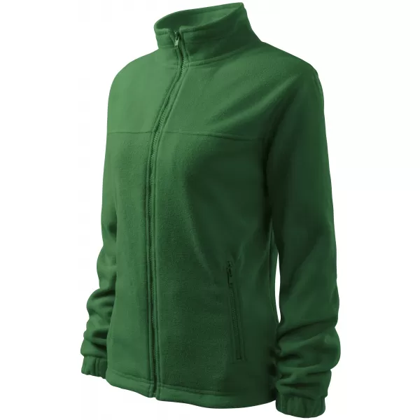  Hanorac de damă din fleece ALTISPORT NP/ALW405 STICLA VERDE 