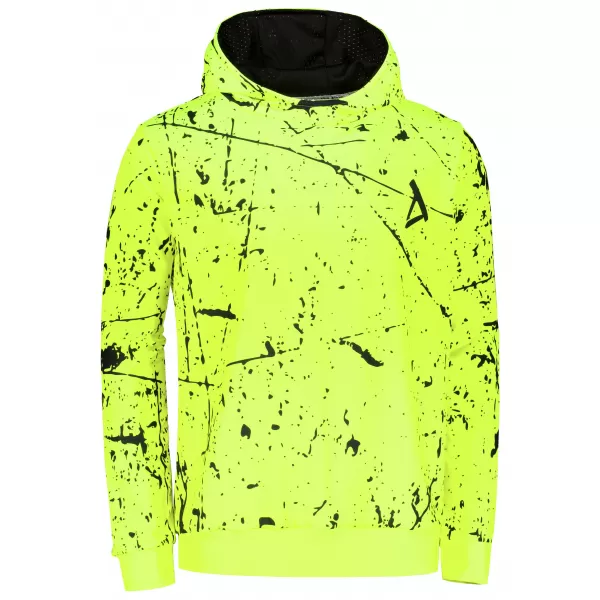  Hanorac funcțional premium pentru bărbați ALTISPORT VOJ/ALM034MI01 GALBEN NEON 