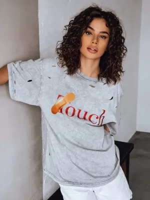 Cămaşă DSTREET TOUCH RY2629 GRI DESCHIS