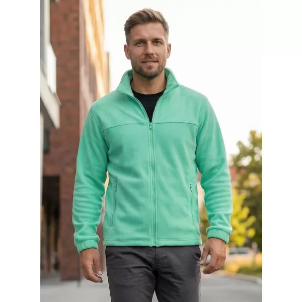  Hanorac pentru bărbați din fleece ALTISPORT NP/ALM105 MENTĂ 