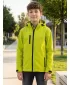 Jachetă softshell pentru copii ALTISPORT NP/ALK535 LĂMÂIE VERDE