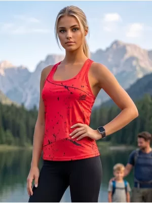 Maieu premium funcțional pentru femei ALTISPORT VOJ/ALW034TIL01 ROȘU