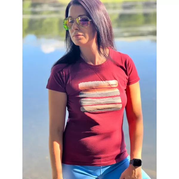  Cămaşă HUSKY TEE VANE L CLARET 