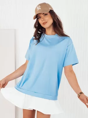Rochie DSTREET PULLER EY2480 ALBASTRU DESCHIS
