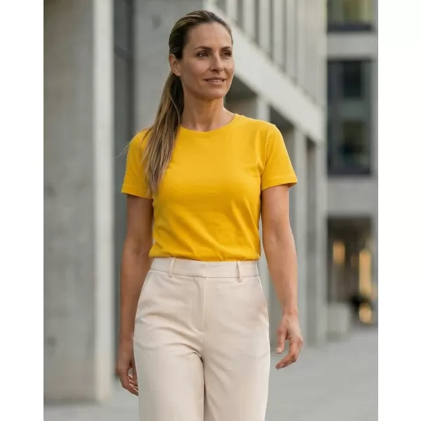  Tricou pentru femei ALTISPORT NP/ALW331 GALBEN 