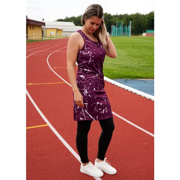  Rochie vestă funcțională premium pentru femei ALTISPORT VOJ/ALW034SAT01 FUCSIE 