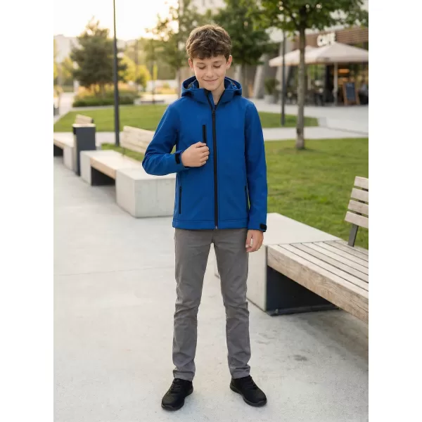  Jachetă softshell pentru copii ALTISPORT NP/ALK535 ALBASTRU REGAL 
