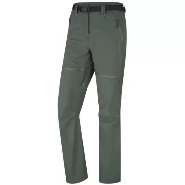  Pantaloni de dama HUSKY PILON L VERDE DECOLORAT 