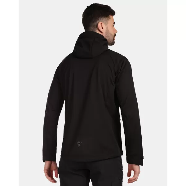  Jachetă softshell pentru bărbați KILPI BELTRA-M VM0107KI NEGRU 