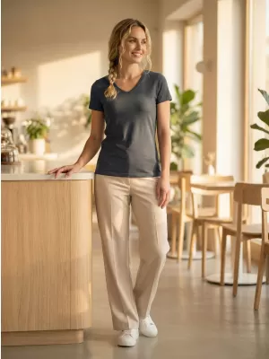 Tricou de damă ALTISPORT NoPrint NP/ALW107 ANTRACIT DESCHIS