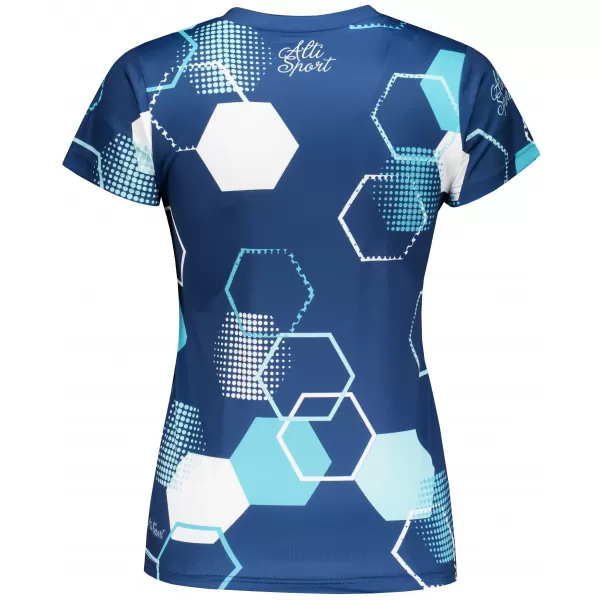  Tricou funcțional premium pentru femei ALTISPORT VOJ/ALW037TR01 ALBASTRU MARIN 