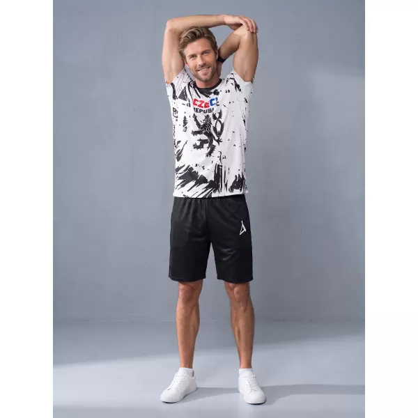 Tricou funcțional premium pentru bărbați ALTISPORT x CZE VOJ/ALM036TR01 ABSTRACTIZARE 