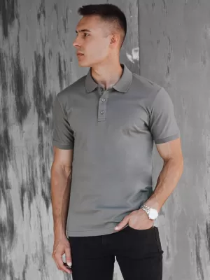 Mens t -thirt cu guler DSTREET PX0599 ALBASTRU ÎNCHIS