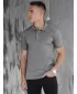 Mens t -thirt cu guler DSTREET PX0599 ALBASTRU ÎNCHIS