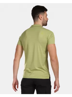 Tricou pentru bărbați cu guler KILPI OLIVA-M VM0326KI VERDE