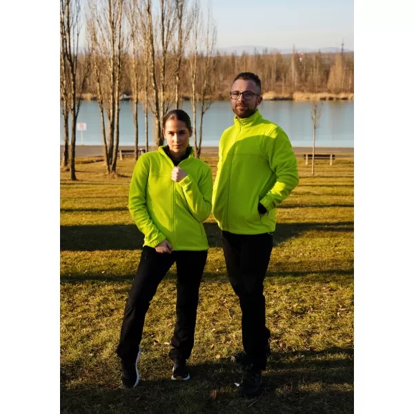  Hanorac de damă din fleece ALTISPORT NP/ALW405 LĂMÂIE VERDE 