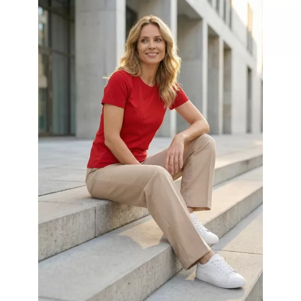 Tricou pentru femei ALTISPORT NP/ALW331 ROȘU 