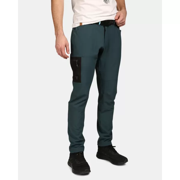  Pantaloni pentru bărbați KILPI LIGNE-M VM0405KI VERDE ÎNCHIS 