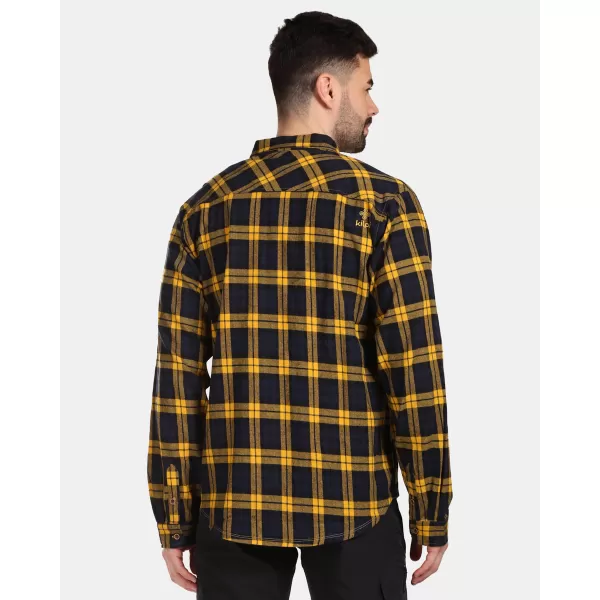  Cămașă pentru bărbați KILPI FLANNY-M VM0380KI CHIHLIMBAR 