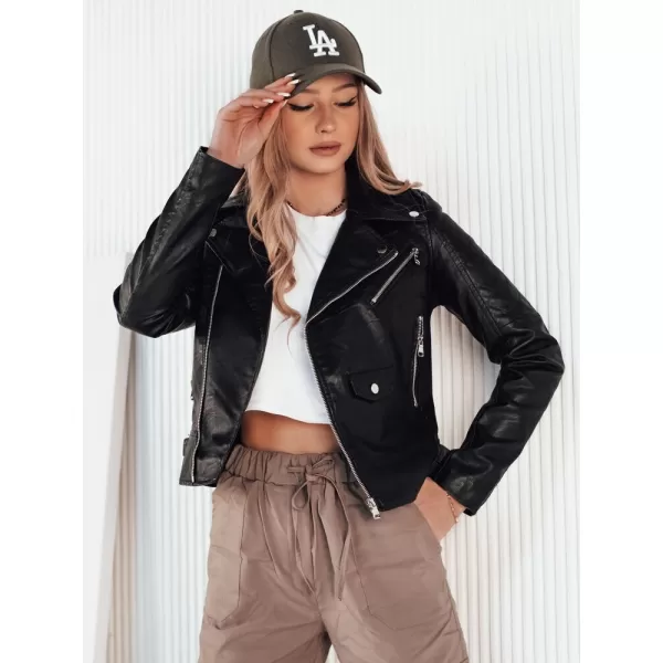  Sacou din piele DSTREET ERIETA TY4197 NEGRU 