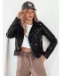 Sacou din piele DSTREET ERIETA TY4197 NEGRU