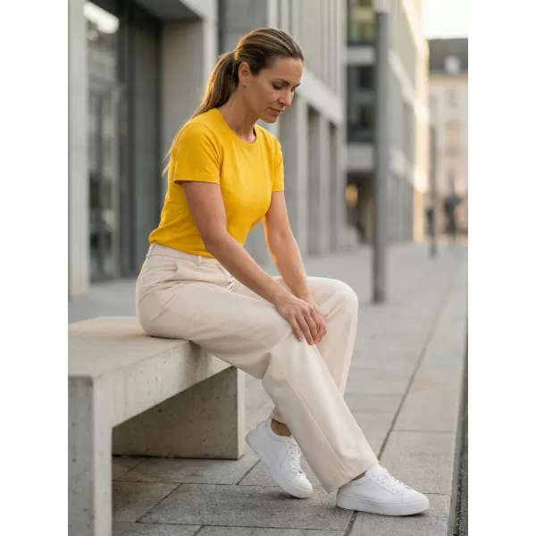  Tricou pentru femei ALTISPORT NP/ALW331 GALBEN 