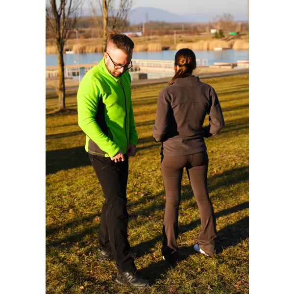  Hanorac de damă din fleece ALTISPORT NP/ALW405 GRI ABANOS 