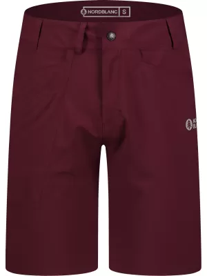 Pantaloni scurți pentru bărbați NORDBLANC FIDELITY NBSPM8049 BURGUNDIA