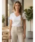 Tricou pentru femei ALTISPORT NoPrint NP/ALW107 ALB