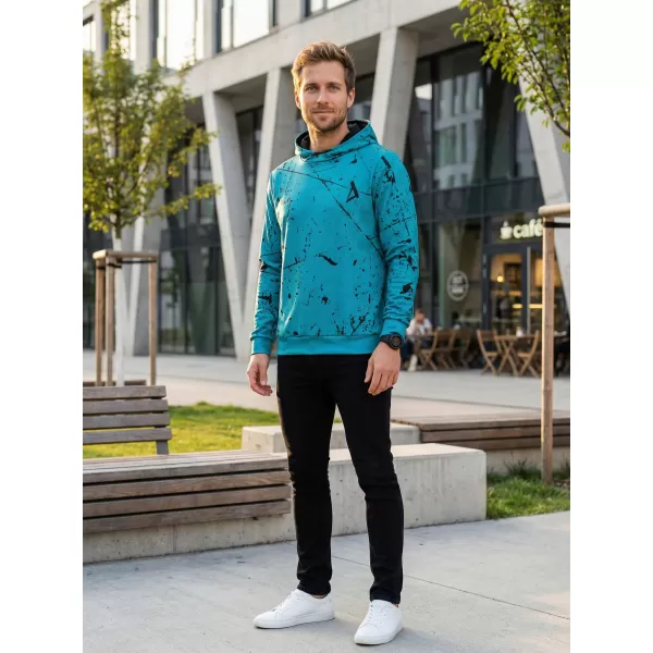  Hanorac funcțional premium pentru bărbați ALTISPORT VOJ/ALM034MI01 SMARALD 