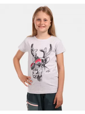 Tricou fetita KILPI MALGA-JG VJ0372KI ALB