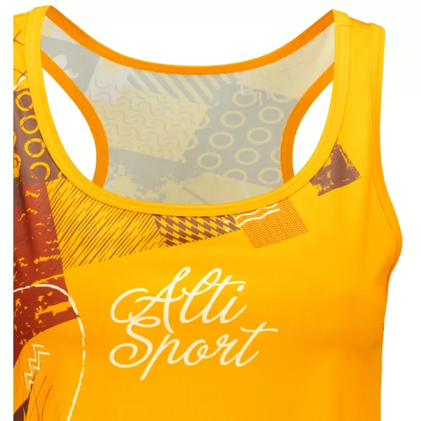  Maieu premium funcțional pentru femei ALTISPORT VOJ/ALW009TIL01 GALBEN 