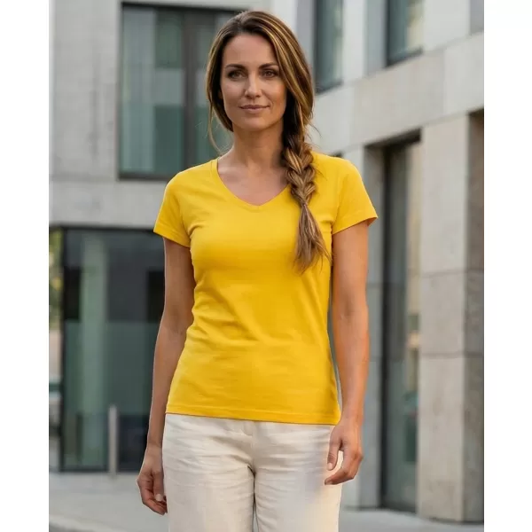  Tricou pentru femei ALTISPORT NP/ALW261 GALBEN 