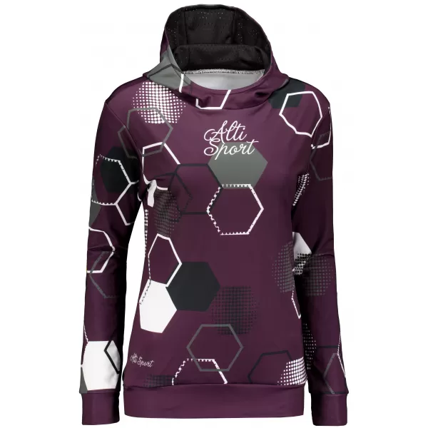  Hanorac funcțional premium pentru femei ALTISPORT VOJ/ALW037MI01 VIOLET 