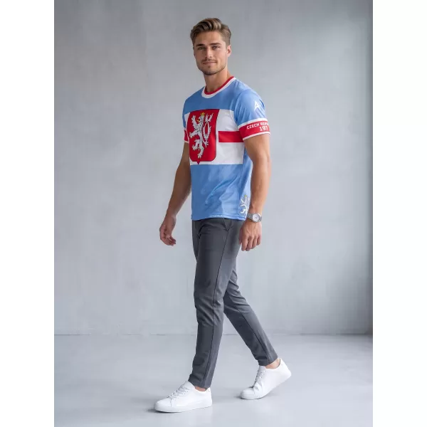  Tricou funcțional premium pentru bărbați ALTISPORT x CZE VOJ/ALM032TR01 RETRO 