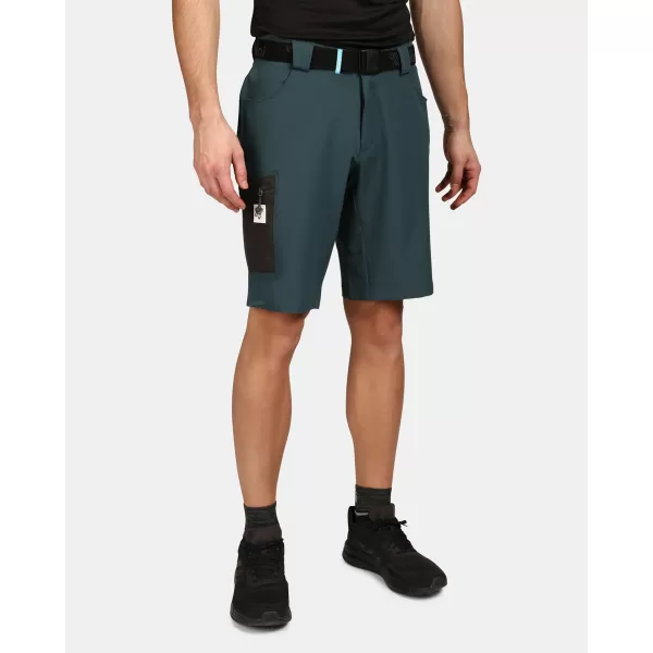  Pantaloni scurți pentru bărbați KILPI NAVIA-M VM0421KI VERDE ÎNCHIS 