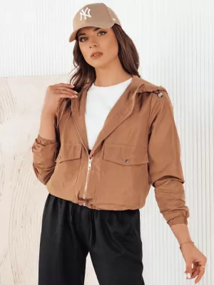 Geacă pentru doamne DSTREET BELIJ TY4258 CARAMEL