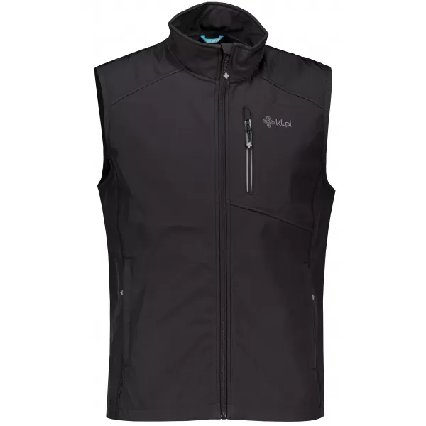  Vestă softshell pentru bărbați KILPI SOIL-M VM0118KI NEGRU 