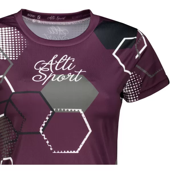  Tricou funcțional premium pentru femei ALTISPORT VOJ/ALW037TR01 VIOLET 