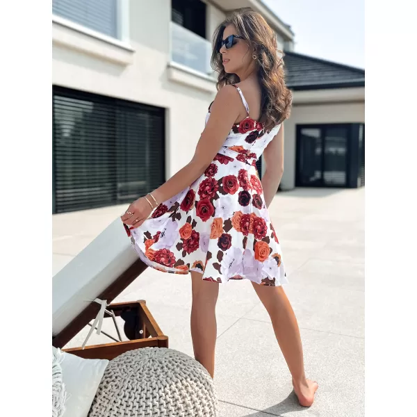  Rochie DSTREET LUMINA EY2488 ALB 