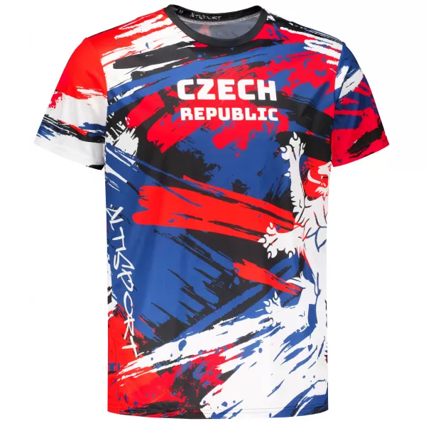  Tricou funcțional premium pentru bărbați ALTISPORT x CZE VOJ/ALM036TR01 CEH 