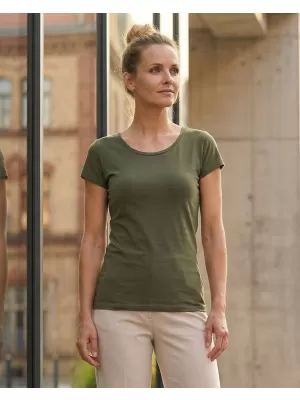 Tricou pentru femei ALTISPORT NP/ALW221 MILITAR