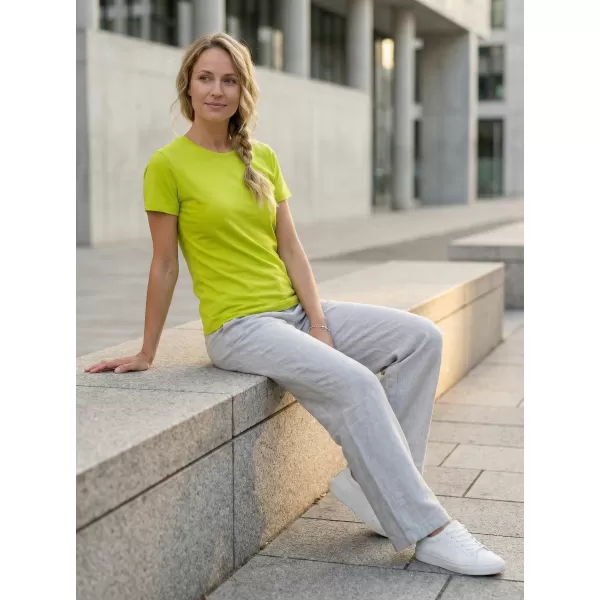  Tricou pentru femei ALTISPORT NP/ALW331 LĂMÂIE VERDE 