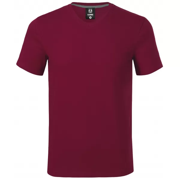  Tricou pentru bărbați ALTISPORT NoPrint NP/ALM007 GRANAT 